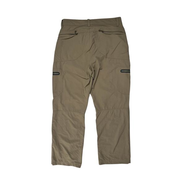 LL BEAN Mens Water-Resistant Cresta Hiking Pants in Khaki Size 32x30 #280941 - Picture 2 of 7